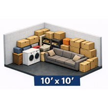 100 Sq Ft Storage Unit