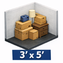 15 Sq Ft Storage Unit